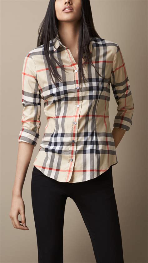 burberry shirts for women|burberry women's shirts & tops.